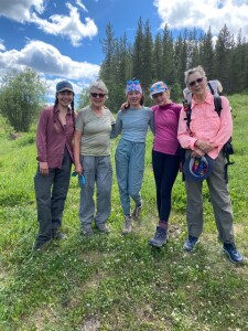 Heather Ware, Barb Renner, Charlotte Wilson, Aria Renner Grandi, Margaret Gmoser