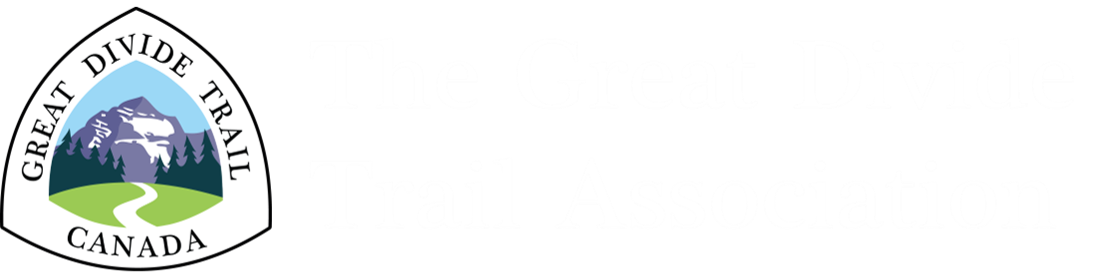 The Great Divide Trail Association Logo and Title