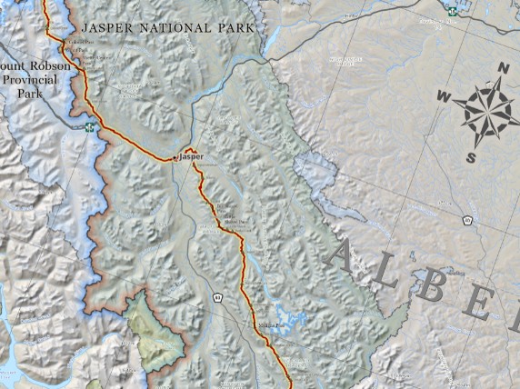 Poster map of the GDT