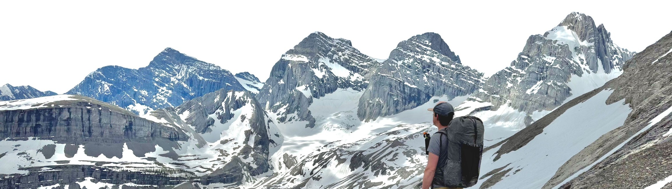 Dan Durston at coral pass