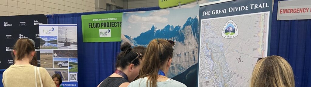 event booth attendees